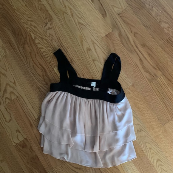 BCBG pink and white top - Picture 2 of 3